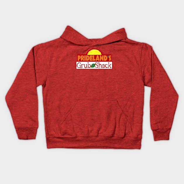 Prideland's Grub Shack Kids Hoodie by TreyLemons